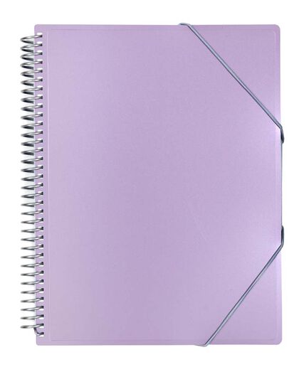 Carpeta Carchivo 20 Fundes Metal Lila Carpeta Carchivo 20 Fundes Metal Lila