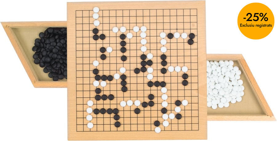 Go con cajonera de madera 30x30 cm