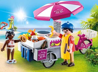 Playmobil Family Fun Vacaciones carrito de crepes 70614