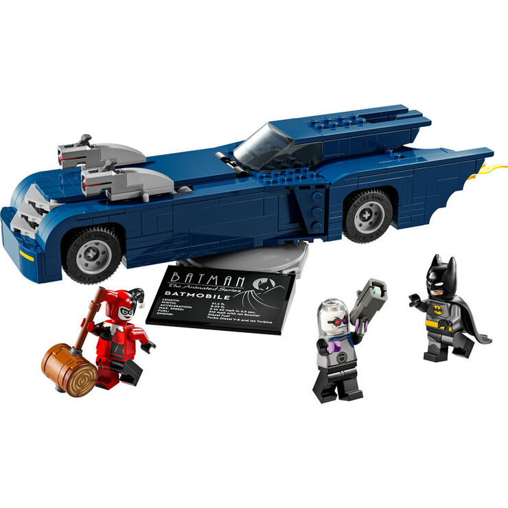 LEGO® Super Heroes Batman™ con Batmóvil vs. Harley Quinn™ y Mr. Freeze™