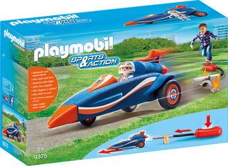 Playmobil Sports&Action Vehculos blido con propulsor