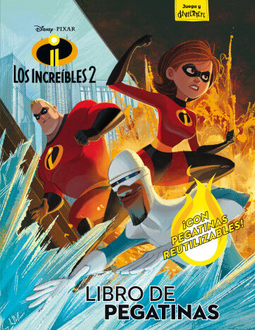 Los Incre&iacute;bles 2. Libro de pegatinas