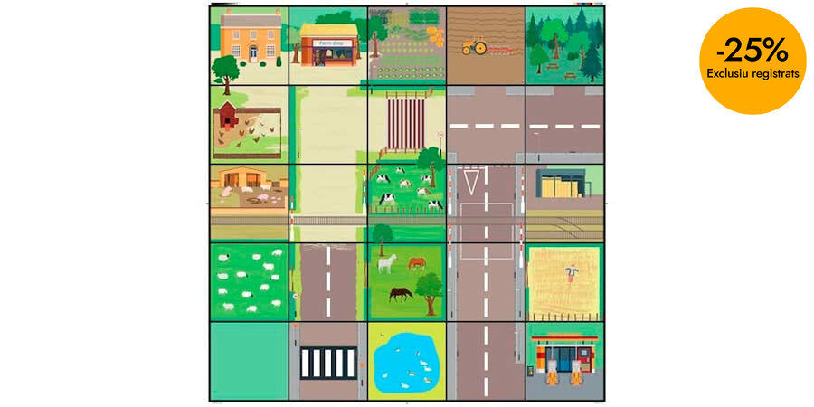 Tapete El Campo para Bee-Bot&reg; y Blue-Bot&reg;