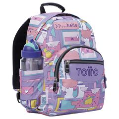 Mochila Totto Tempera Morado Ciber