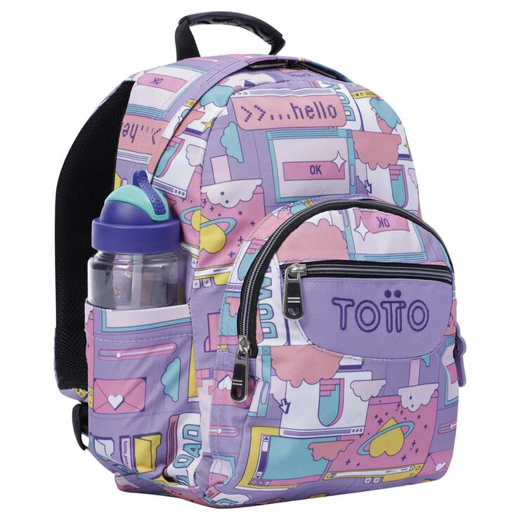 Mochila Totto Tempera Morado Ciber Mochila Totto Tempera Morado Ciber
