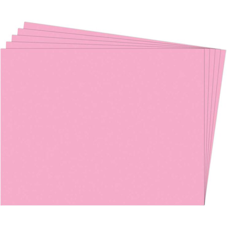 Cartulina Fixo 50x65 180g rosa 25u