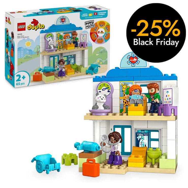 LEGO® DUPLO Town Primera Vegada: Visita al Metge 10449