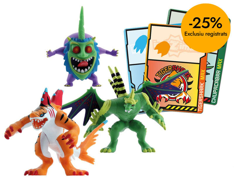 Invizimals Pack 3 Figuras