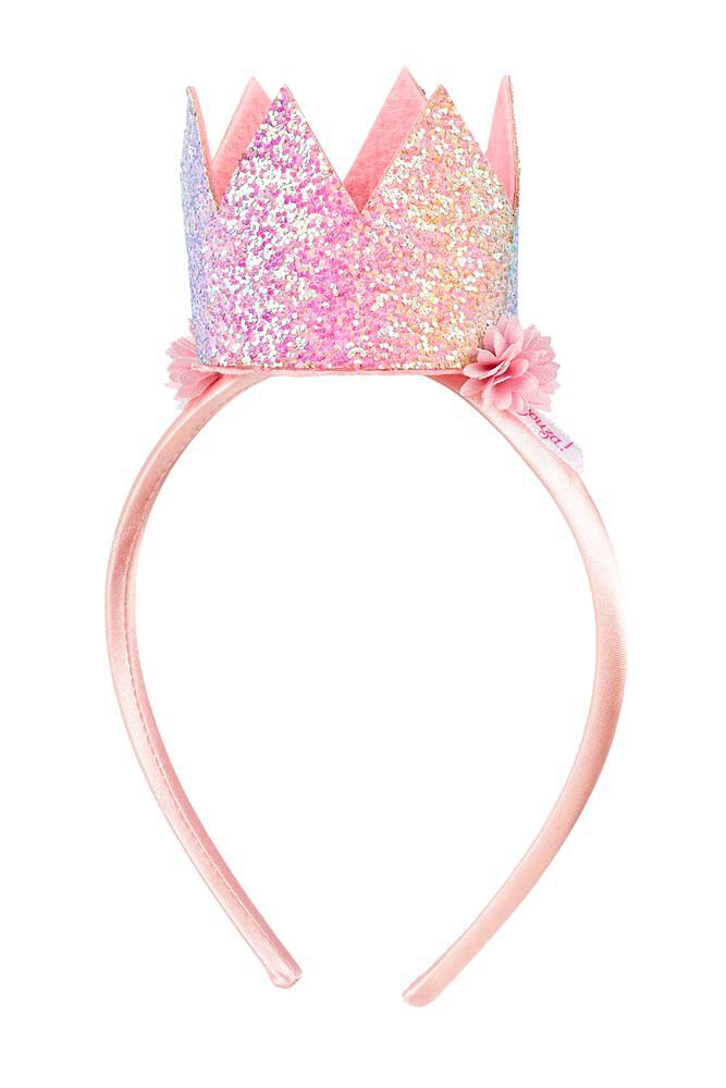 Corona diadema amb purpurina