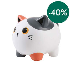 Hucha iTotal Orange Cat