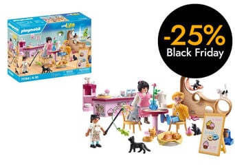 Playmobil My Life Cafeteria per a Gats 71744
