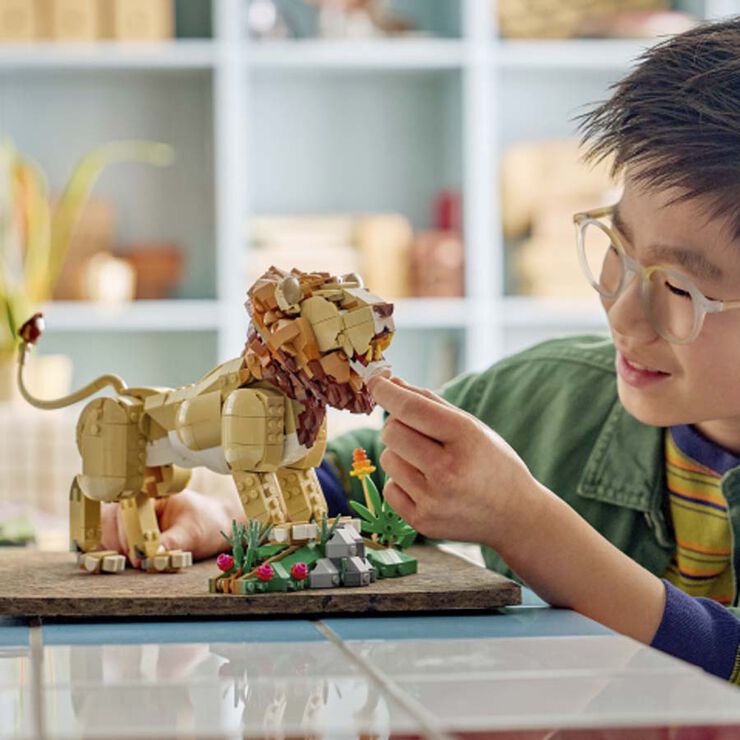 LEGO&reg; Creator Animales Salvajes: Le&oacute;n Majestuoso 31386