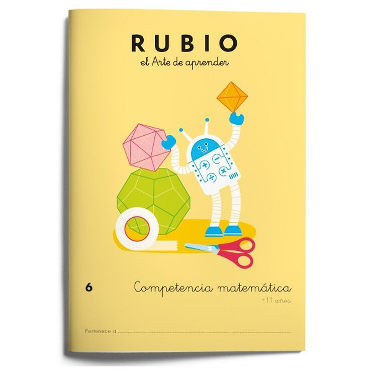 Competencia Matemática 6 6º Primaria Rubio
