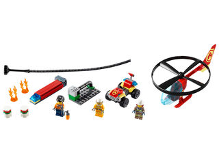 LEGO® City Fire Intervención del Helicóptero de Bomberos 60248