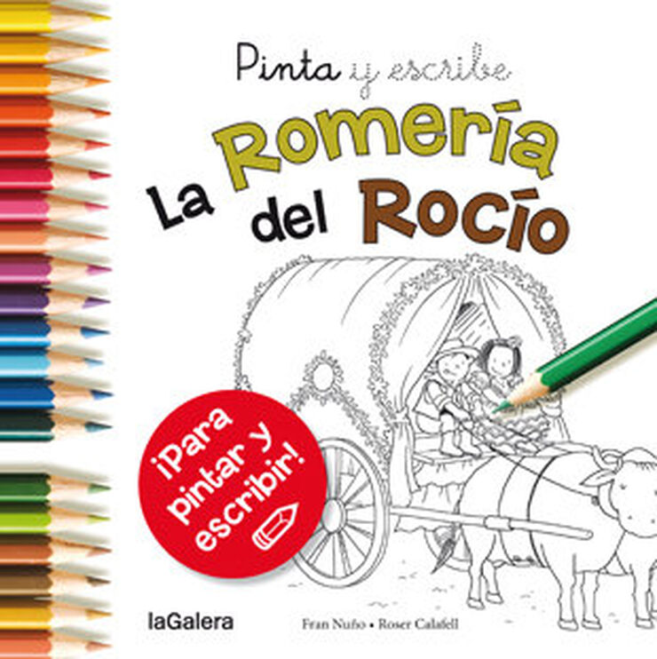 Pinta y escribe La Romería del Rocío