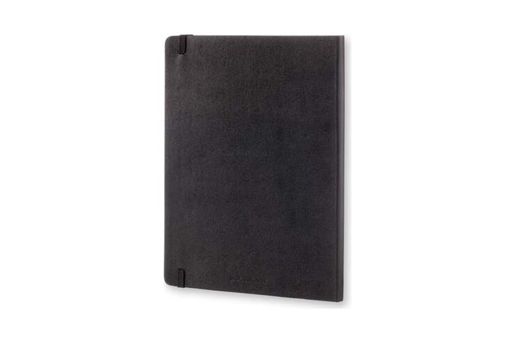 Libreta Moleskine P azul cuadro