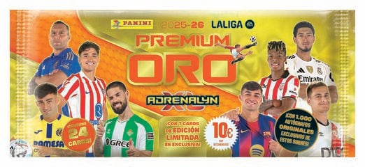 Sobres Premium Oro Adrenalyn 2025/2026