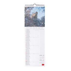 Calendari paret Legami 16X49 2024 New York