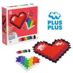 Plus-Plus Corazones 250 piezas