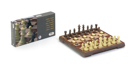 Escacs - Dames magnètic Cayro