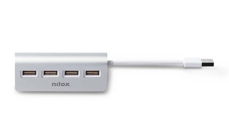 Hub 4 Puertos Usb 2.0 Nilox