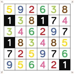 Tapete números para Bee-Bot® y Blue-Bot®