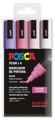 Retoladors Posca PC-5M dolços 4 colors