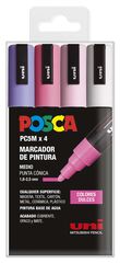 Marcadors Posca PC-5M dolços 4 colors