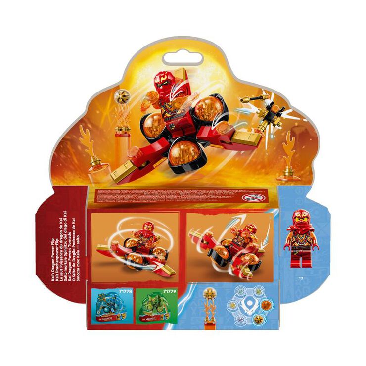 LEGO® NINJAGO Spinjitzu Flip el Poder del Dragón de Kai 71777