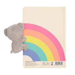 Libreta con Peluche Koala cierre magnético