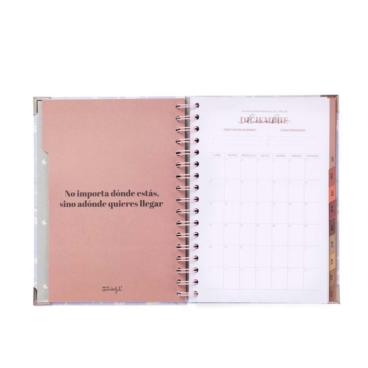 Agenda escolar Mr. Wonderful Office sem/vista cas 2025-26 Érase una vez... ¡mi vida!
