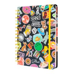 Agenda A5 sem/vista mult 2026 Simpsons