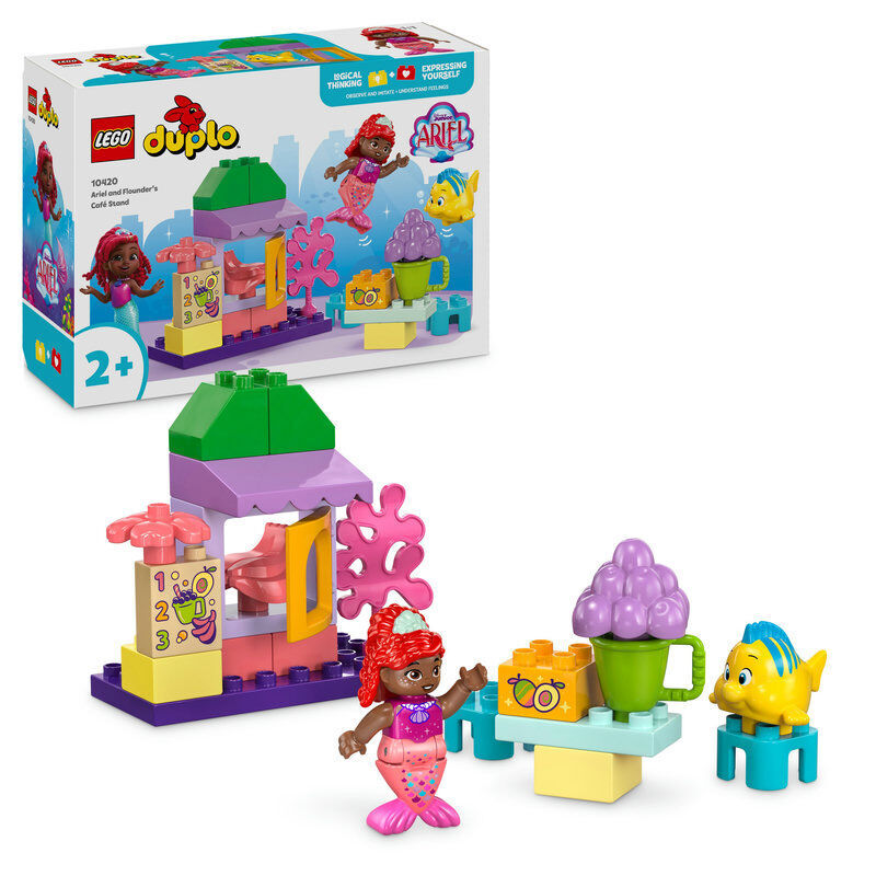 LEGO&reg; DUPLO Disney Cafeteria d'Ariel i Flounder 10420