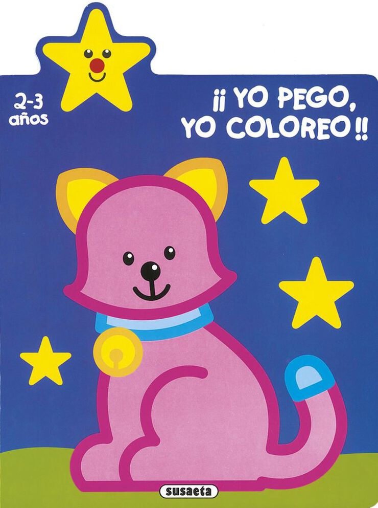 ¡Yo pego, yo coloreo! 2-3 años