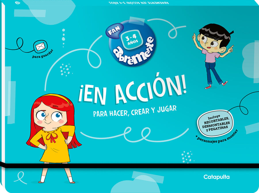 Abremente &iexcl;En acci&oacute;n! 3-4 a&ntilde;os