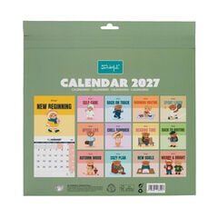 Calendari Mr. Wonderful Parets Routins Tasks Multiling&uuml;e 2027