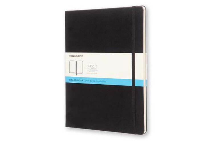 Llibreta Moleskine XL Negro Puntos