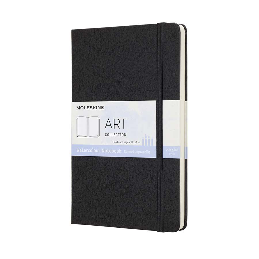 Libreta Acuarela Moleskine L Negro