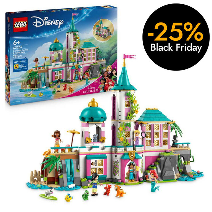 LEGO® Disney™ Castell de les Princeses i Mascotes Reials 43267