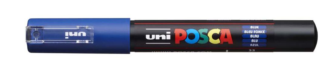 Rotulador Posca PC-1M azul