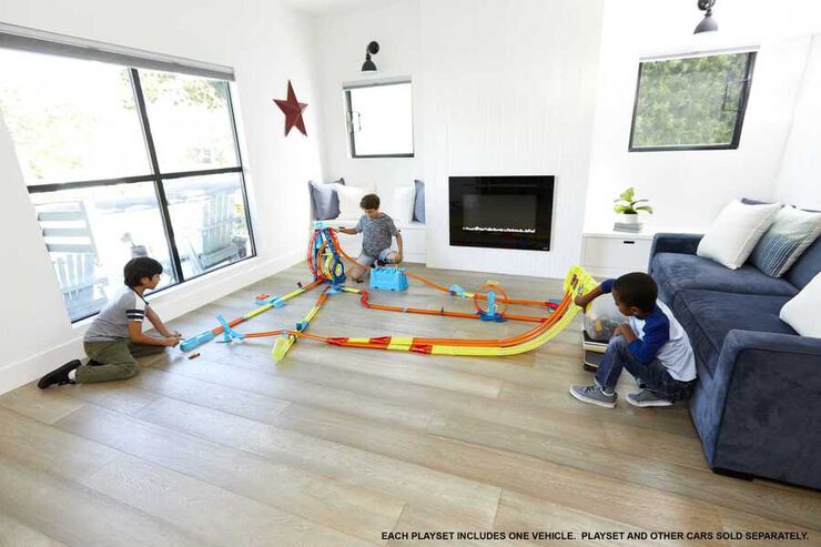 Construcció Triple Looping Hot Wheels