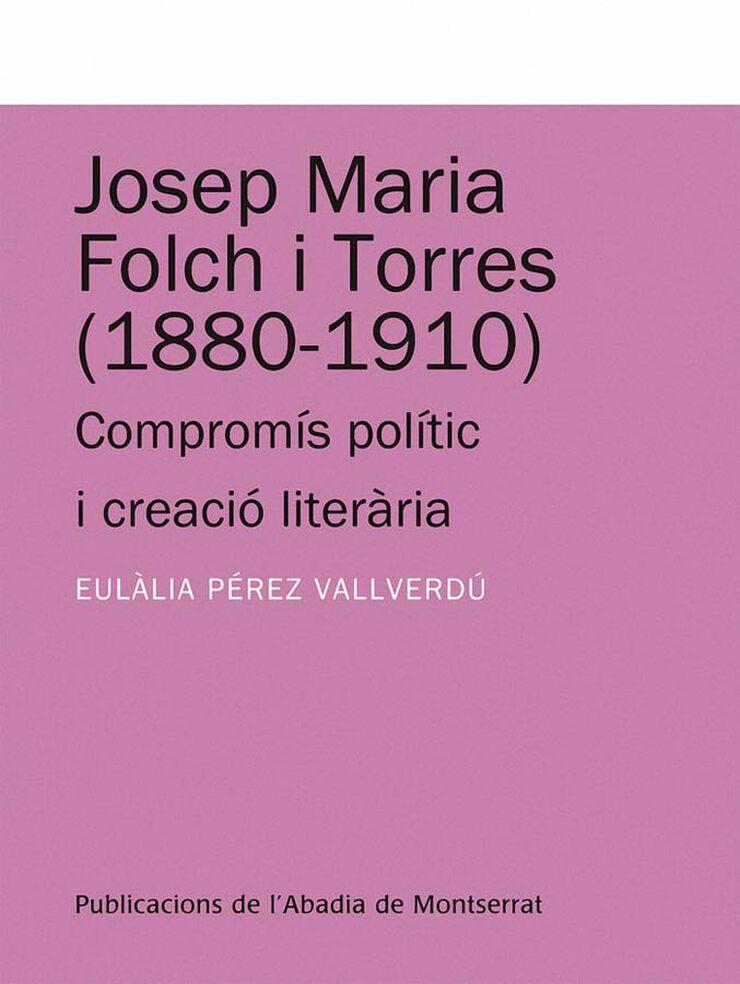 Josep Maria Folch i Torres (1880-1910)