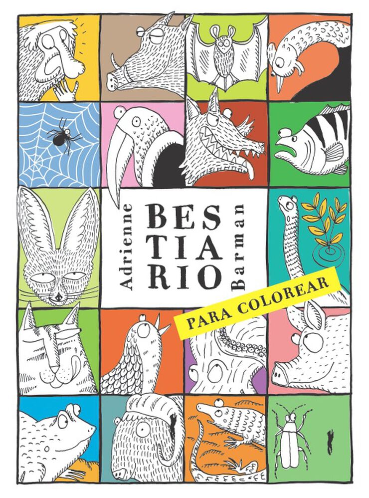 Bestiario para colorear