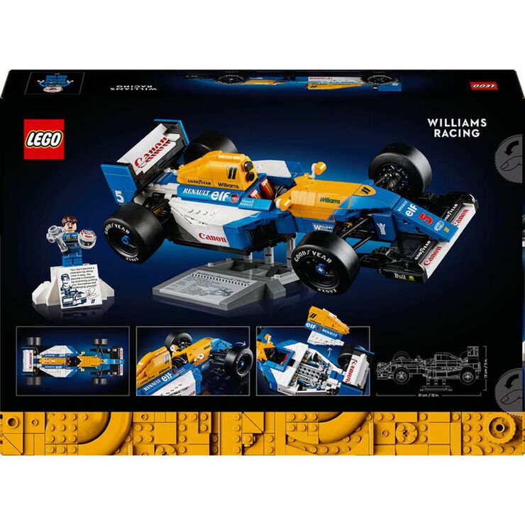 LEGO® Icons Williams Racing FW14B y Nigel Mansell 10353