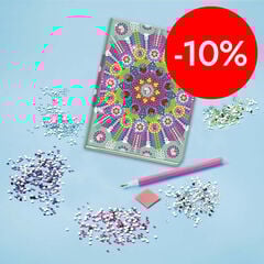 Llibre Decora amb Diamants Mandala Rosa