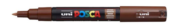 Retolador Posca PC-1M marró