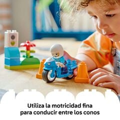 LEGO® DUPLO Town Moto de Policía Azul 10471