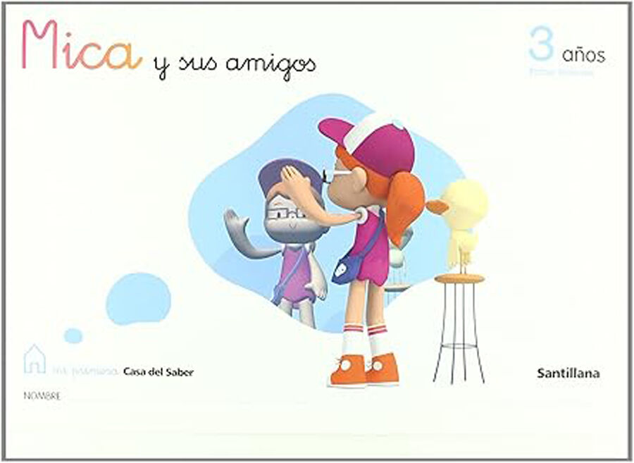 SAN P3 1er Trimestre/Mica y sus amigos Santillana Text 9788429406115