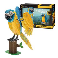 Puzle 3D National Geographic Guacamayo Barba Azul