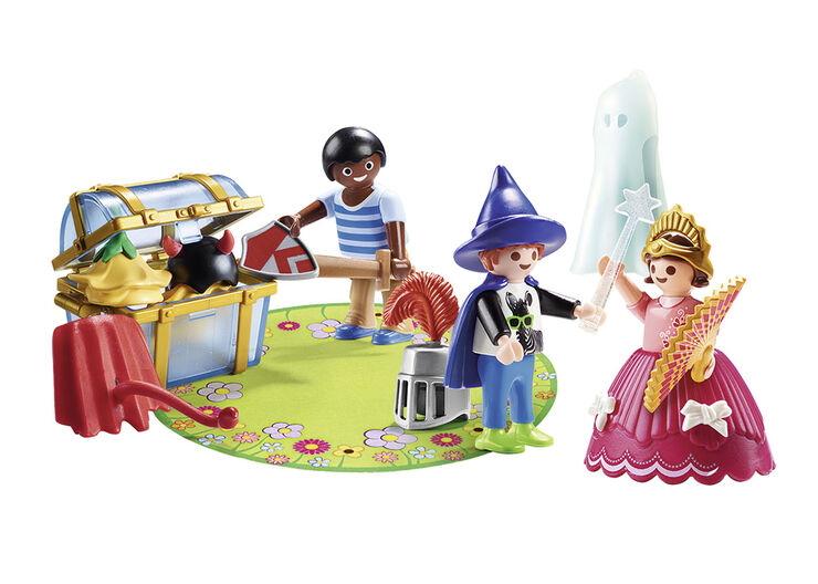 matriz A gran escala Cambio Playmobil City Life Niños con Disfraces 70283 - Abacus Online